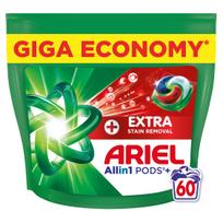 kapsule - Ariel All-in-1 PODS + Extra Clean Power skalbimo kapsulės, 60 vnt. - 1 nuotrauka