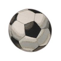 Kilimas 4Living Football, balta/juoda, 100 cm