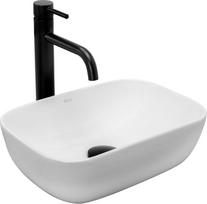 Praustuvas Rea Belinda Mini, 37 cm, baltas (White)