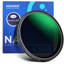 nd filtras 55mm - Neewer ND3-ND1000 Kintamas ND Filtras 55 mm - 2 nuotrauka