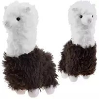 alpaka pliusine - Jokomisiada Alpaka pūkuotas pliušinis žaislas, 28 cm (ZA4402) - 1 nuotrauka