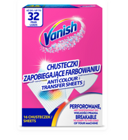 Vanish Anti Colour Transfer servetėlės skalbimui, 16 vnt.