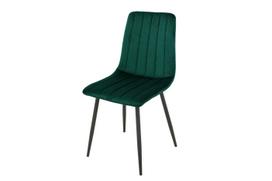 Valgomojo kėdė Domoletti Harry, juoda/tamsiai žalia (Black/Dark Green)
