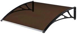 VidaXL Stogelis durims, tamsintas rudas (Brown), 80x100 cm