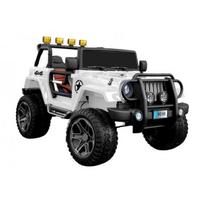jeep wrangler - Lean Cars Elektromobilis WXE-1688 4x4, baltas (White) - 1 nuotrauka