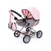 leles vezimelis - Bayer Lėlių vežimėlis Cosy 12733AA, rožinė/pilka (Pink/Gray) - 2 nuotrauka