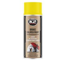 Stabdžių apkabos dažai K2 Caliper, geltona (Yellow), 400 ml
