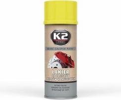 stabdziu dazai - Stabdžių apkabos dažai K2 Caliper, geltona (Yellow), 400 ml - 2 nuotrauka