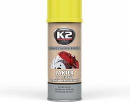 stabdziu dazai - Stabdžių apkabos dažai K2 Caliper, geltona (Yellow), 400 ml - 3 nuotrauka