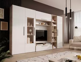 smer - Sekcija ADRK Furniture Smera, balta (White) - 3 nuotrauka
