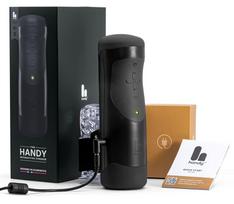 masturbatoriai vyram - Masturbatorius The Handy 1.1 Juodas (Black) - 1 nuotrauka