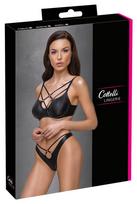 apatinis trikotazas moterims - Cottelli lingerie seksualus 2 dalių komplektas Bra Set matte 75B/S - 1 nuotrauka