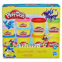 play doh rinkinys - PLAY-DOH Plastilino rinkinys „Spalvingas kompozicijos“, 9 vnt. - 2 nuotrauka