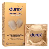 DUREX SENSUAL no Latex, 10 vnt.