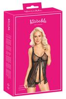 Black, Silver, Gold Babydoll and String S/M seksualūs naktiniai