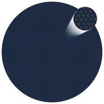 vidaXL Saulę sugerianti baseino plėvelė, Juoda/Mėlyna, 300cm