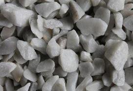 ZDK Dekoratyviniai akmenys 2-4mm, balta (White), 1.5 kg