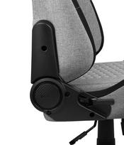senukai gaming kedes - Aerocool Crown AeroWeave Ash Black - 4 nuotrauka