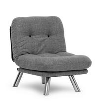 Atelier Del Sofa Misa Small Solo sofa-lova, šviesiai pilka (Light Grey)