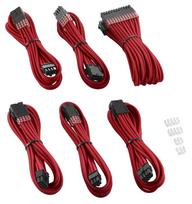 extension cable kit - Cablemod PRO ModMesh Cable Extension Kit Raudona (Red) - 2 nuotrauka