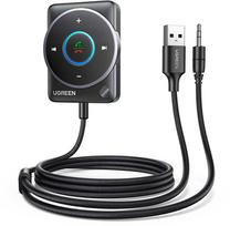 Ugreen Bluetooth 5.4 Audio Receiver with AUX (3.5mm) Juodas (Black)