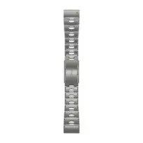 Garmin QuickFit 26mm Vented Titanium Bracelet, Sidabrinė (Silver)