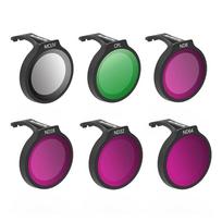 dronai neo - Sunnylife 6 Filter Set for DJI Neo (McUv+CPL+ND8+ND16+ND32+ND64) - 1 nuotrauka