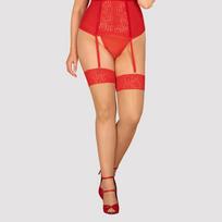 Obsessive obs Stocking 4XL/5XL Prisegamos kojinės