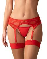 Obsessive obs Suspender Belt S/M Seksuali liemenėlė