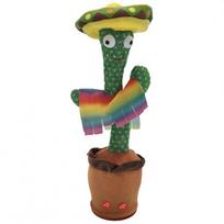sokantis kaktusas - Extralink Toys Žaislas kaktusas su Sombrero, dainuojantis LED USB - 2 nuotrauka