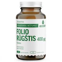 400 - ECOSH bioaktyvi folio rūgštis (foliatas), 400 µg, 90 kapsulių - 2 nuotrauka