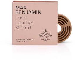 Max Benjamin Automobilio kvapo papildymas Irish Leather & Oud