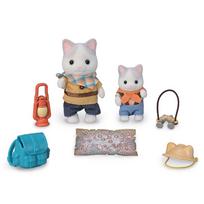 Sylvanian Families Latte Cat Brother & Baby 5763 lėlė