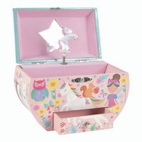 muzikiniai zaislai - Floss & Rock Muzikinė papuošalų dėžutė Fėja, ovali 43P6388 - 1 nuotrauka