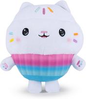 pliusine kate - SIMBA Gabby's Dollhouse pliušinis žaislas Cakey Cat, mėlynas/baltas, 25 cm - 1 nuotrauka