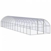 vidaXL Lauko narvas viščiukams, 3x12x2m, galvanizuotas plienas