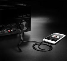 3.5 mm to 3.5 mm kabelis - Ugreen 10584 AV116 3,5mm to 2RCA (Cinch) 2m Black - 3 nuotrauka