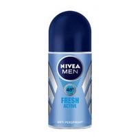 nivea dezodorantas - Nivea Men Fresh Active rutulinis antiperspirantas vyrams 50 ml - 1 nuotrauka