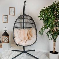 Pagalvė pakabinamam krėslui Patio Oval D031-05CW, šviesiai rožinė (Light Pink)