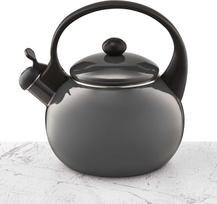 arbatinukai emaliuoti - Emalia Olkusz 50859 2.2L Tamsiai pilkas (Dark Gray) - 2 nuotrauka