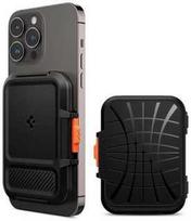 spigen magsafe wallet - Spigen "Lock Fit Wallet with MagSafe" iPhone Juodas (Black) - 1 nuotrauka