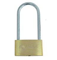 spyna raktams - Pakabinama spyna Mega, 40 mm, žalvarinė - 1 nuotrauka