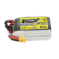 550mah - Tattu R-Line 850mAh 14.8V 95C 4S1P - 1 nuotrauka