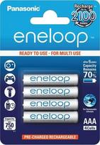 ikraunamos baterijos aaa - Panasonic Eneloop Rechargeable Battery 4xAAA 750mAh - 2 nuotrauka