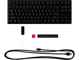 hyperx klaviaturos -  HyperX Alloy Origins PBT HX Blue, US - 2 nuotrauka