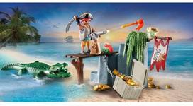aligatoriaus - Playmobil PIRATES Piratas su aligatoriumi 71473 - 1 nuotrauka