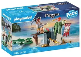 aligatoriaus - Playmobil PIRATES Piratas su aligatoriumi 71473 - 2 nuotrauka