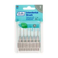 TEPE tarpdančių šepetėliai, 1,3 mm, pilkas (Grey), 6 vnt.