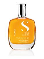 alfaparf semi di lino glotninantis - Alfaparf Milano Semi Di Lino Curls Daugiafunkcinis plaukų aliejus 100 ml - 2 nuotrauka