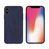 Evelatus "Velvet Back Case iPhone X" Blue